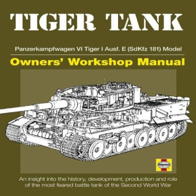 Tiger Tank Owners' Workshop Manual, David Fletcher David Willey - Shop