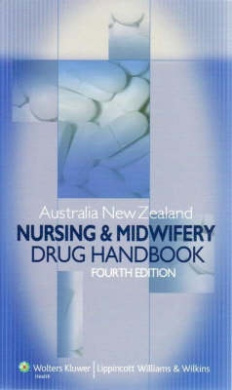 [old edition] Australia and New Zealand Nursing and Midwifery Drug ...