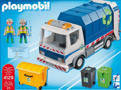 playmobil bin truck
