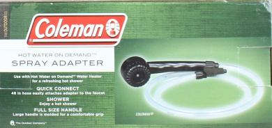 Coleman Hot Water On Demand Spray Adapter by Coleman - Shop Online for  Sports u0026 Outdoors in Australia