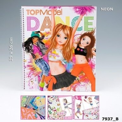 Depesche TOPModel Dance Colouring Book by Depesche TopModel - Shop Online for Toys in Australia