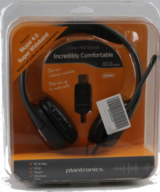 Plantronics Audio 655 DSP USB Headset 