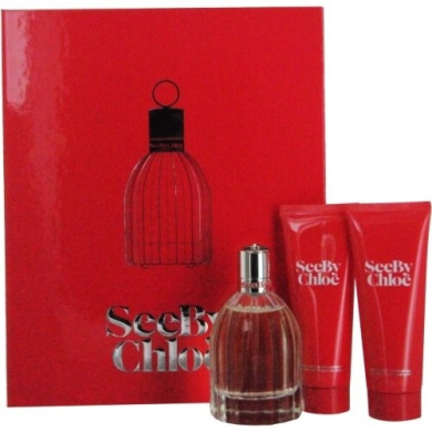 chloe perfume and body lotion set
