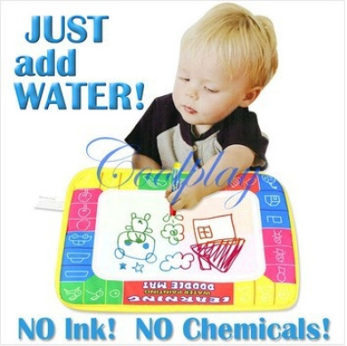 29x19cm 4 Colour Water Drawing Toys Mat Aquadoodle Mat 1 Magic Pen Water Drawing Board Baby Play Mat By Beautiful Life House Shop Online For Toys In Australia