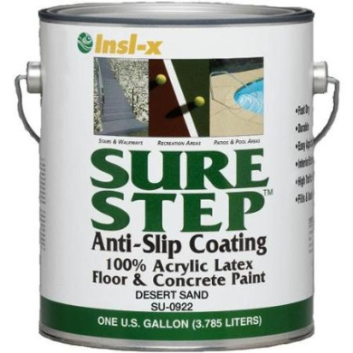 Insl-X SU-0922 Sure-Step Anti-Slip Coating-SAND ANTI-SLIP FLR PAINT