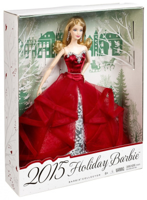 2015 holiday barbie ornament