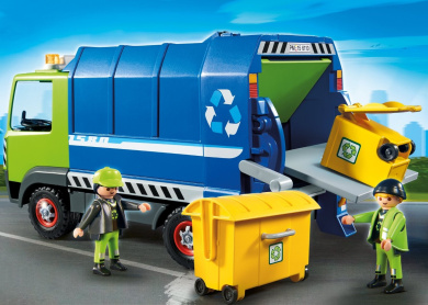 playmobil bin truck