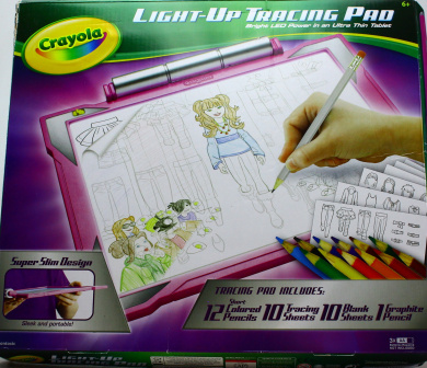 crayola light up tracing pad extra sheets
