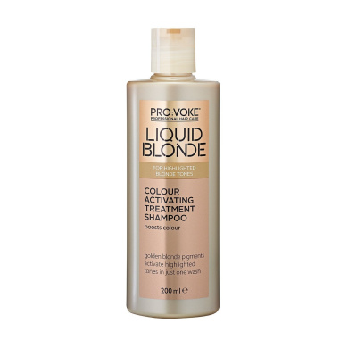 provoke shampoo blonde