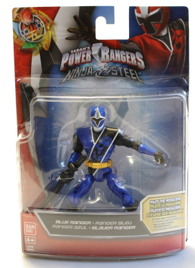 Bandai Power Rangers Star Shooter Ninja Steel Bleu 43535