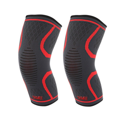 Anti-Skid Protective Knee Wraps Pads for Sports Running Jogging size L Blue BEARCOLO Unisex Compression Knee Support Brace for Joint Pain