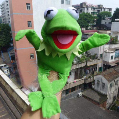 professional kermit the frog puppet