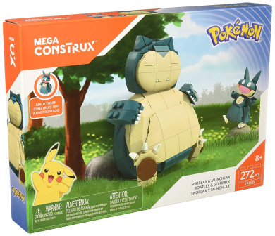 Mega Construx Pokemon Snorlax Munchlax 