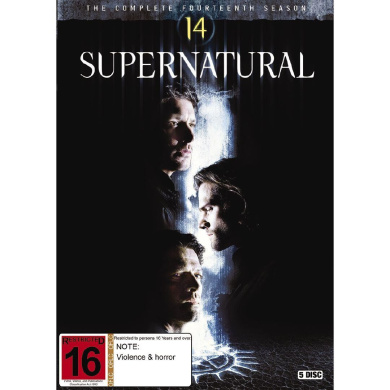 SUPERNATURAL ⅩⅣ DVD 難有り スーパーナチュラル 14シーズン Supernatural (Season 14) (2019) R1 DVD Cover - DVDcover.Com