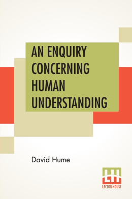 An Enquiry Concerning Human Understanding, David Hume - Shop Online for ...