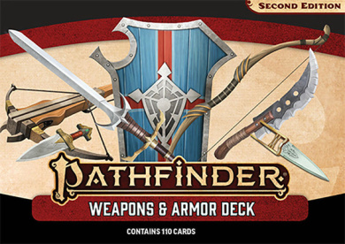 Pathfinder Weapons &amp; Armor Deck (P2), Paizo Staff - Shop Online for ...