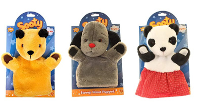 The Sooty Show Hand Puppet Collection 