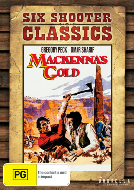 Mackenna's Gold Gregory Peck Omar Sharif Telly Savalas by
