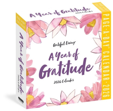 Year of Gratitude PageADay® Calendar 2026, Grateful Living Workman