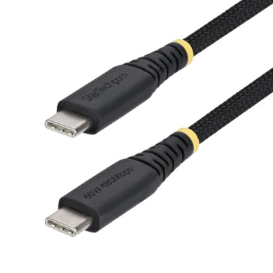 Usb Computer Power Cable StarTech.com USB-C Charging Cable (1ft / 30cm) – 60W (3A) USB Power ...